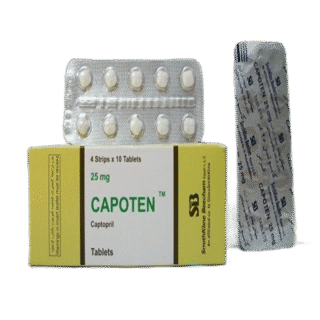 Capoten 25 mg