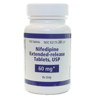 Nifedipine ER 60 mg