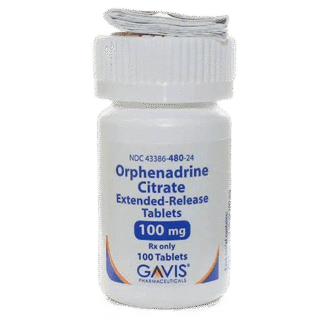 Orphenadrine 100 mg