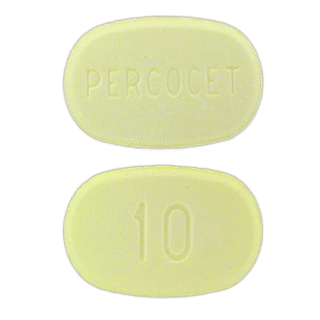 Percocet 10 mg/500 mg