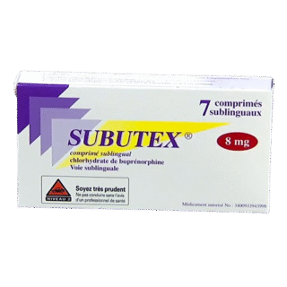 Subutex 8 mg