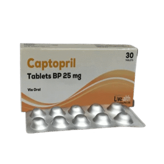 Captopril 25 mg