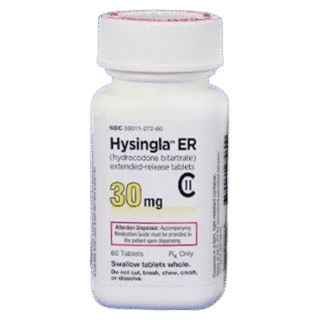 Hysingla ER 30 mg