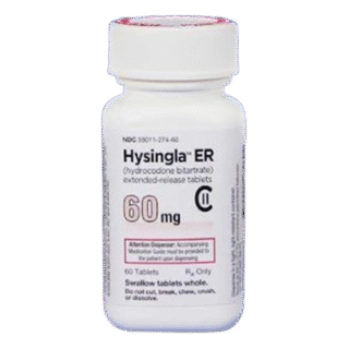 Hysingla ER 60 mg