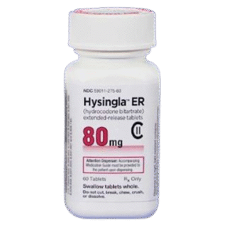 Hysingla ER 80 mg