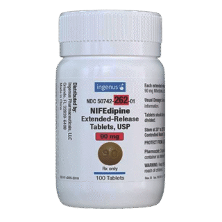 Nifedipine ER 90 mg